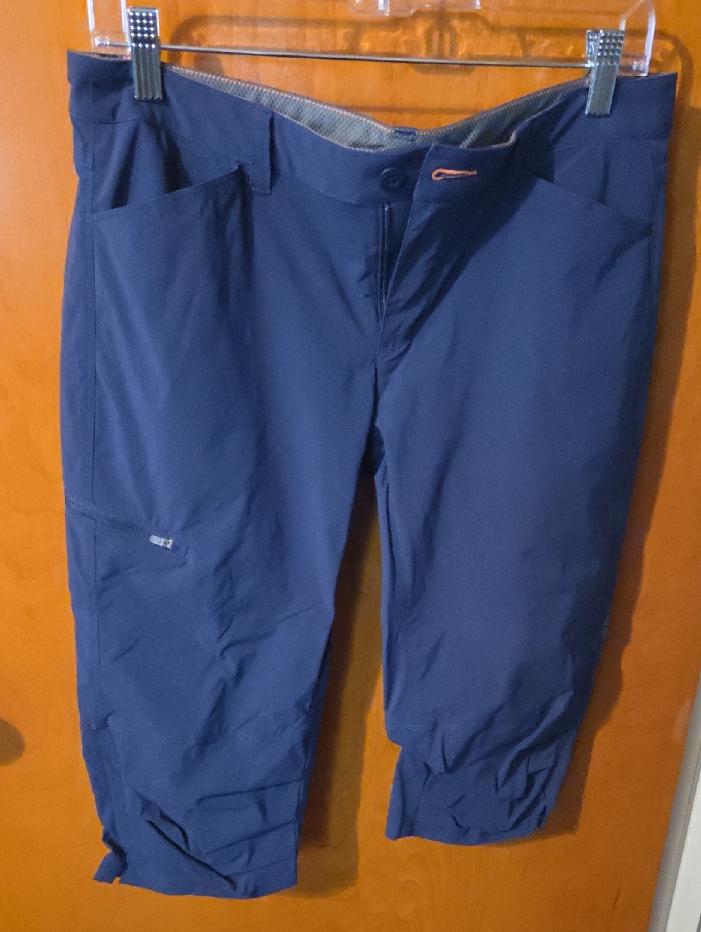 Orvis Navy Blue Capri Active Stretch Pants